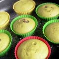 abayunomi's cooksnap of when they made 忙しい朝でも。簡単抹茶蒸しパン♪.