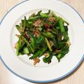 口寂しい太犬's cooksnap of when they made 小松菜のベーコン炒め　＊ほうれん草でも.