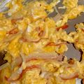 ひまわり６号's cooksnap of when they made 超簡単！卵料理★カニかまマヨ卵♪.