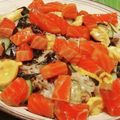EngCooking's cooksnap of when they made サーモンのビューティちらし寿司.
