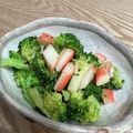 YYYm2121's cooksnap of when they made ブロッコリー蟹カマの柚子胡椒中華風サラダ.
