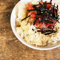 カズ形33's cooksnap of when they made しあわせ明太子バターしょうゆ丼.