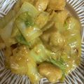 手抜きクック's cooksnap of when they made 鶏胸肉と白菜のチーズでトロッとカレー炒め.