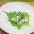 西＊絵子's cooksnap of when they made 大根おろし酢 大葉入り 健康効果バッチリ.
