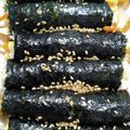 ＊＊k＊＊'s cooksnap of when they made コマキンパ（ミニキンパ）꼬마김밥.