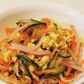 いるっち's cooksnap of when they made *人参と胡瓜＆卵の「酢の物風」サラダ*.