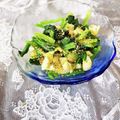 めみたん☆'s cooksnap of when they made ほうれん草と油揚げのピリ辛ごま和え.