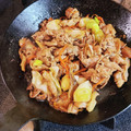 ゆかりんご117♪'s cooksnap of when they made 簡単！豚バラと長ネギのすきやき風炒め.