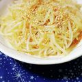 ふうはっちゃん's cooksnap of when they made めんつゆのもやしナムル.