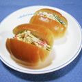 ＠迷子＠'s cooksnap of when they made かにかまと卵と三つ葉のロールパンサンド.