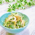 Satoco❋'s cooksnap of when they made 穂先メンマと貝割れの☆簡単マヨおつまみ.