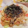 かでう's cooksnap of when they made ■簡単!ウマイ■ベーコン納豆チャーハン■.