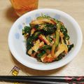 一番星寿美次郎's cooksnap of when they made 竹輪とキュウリとワカメの辛味噌和え.