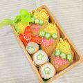〜みみ〜's cooksnap of when they made 簡単♪ちょい辛味噌味✿おくらの豚肉巻き.