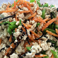 maye's cooksnap of when they made ひじきとほうれん草の白和え.