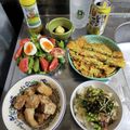 ebipeco's cooksnap of when they made かつお＆まぐろの刺身は翌日唐揚でお弁当に.