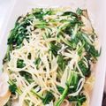 クックG3WUJV☆'s cooksnap of when they made 水菜としらすのスパゲッティ.