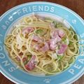 食材が好き☆'s cooksnap of when they made ☺簡単♪長ねぎとベーコンのパスタ☺.