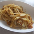 きらり流れ星's cooksnap of when they made 節約♡大根の皮でちくわカレーマヨ炒め.