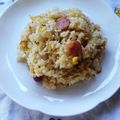 花時計咲いた's cooksnap of when they made ウインナーと卵のチャーハン.