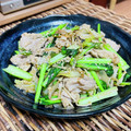 料理男子部's cooksnap of when they made 豚肉と小松菜とえのきのオイスター炒め.