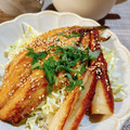 シルバニア's cooksnap of when they made ちくわも一緒に♪イワシの蒲焼き丼.