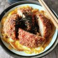 在宅勤務のおじさん's cooksnap of when they made カツはカツでも、メンチカツ丼♪.
