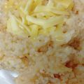 xyzクック's cooksnap of when they made お鍋の〆。おじやととけるチーズ(ΦωΦ).