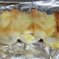 ヨッチこ's cooksnap of when they made 竹輪とカニカマのチーズ焼き.