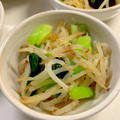 CHISA☆ごはん♪'s cooksnap of when they made 即席10分✿小松菜ともやしのおひたし✿.