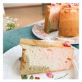 ku〜minmin's cooksnap of when they made 桜餡と抹茶de雛祭りシフォンケーキ.