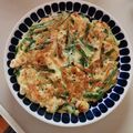 カバゴン's cooksnap of when they made カリふわ！春色！米粉で海鮮ニラチヂミ.