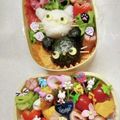 ☆ミルミル's cooksnap of when they made 黒猫ちゃんおにぎり＊キャラ弁.