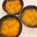 ❁Abake❁'s cooksnap of when they made 2層スイーツ♬みかんゼリーと牛乳寒天♪.