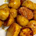 いくぴりん's cooksnap of when they made 新じゃがいものカレー照り焼き.