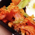 hitomi♪＊'s cooksnap of when they made くるくるマカロニのケチャップ炒め♪.