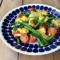 梅ミッキー's cooksnap of when they made 女子が喜ぶ♪トマトと法蓮草の玉子炒め☆.
