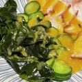 QPはにー's cooksnap of when they made たことわかめのからし酢味噌.