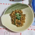 mmameco's cooksnap of when they made 納豆岩のり和え.