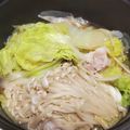 ぱにぱる's cooksnap of when they made 豚と白菜の一人鍋.