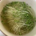 yu🐓's cooksnap of when they made 思い立ったらすぐ！簡単スプラウトスープ★.