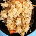 ktmsora's cooksnap of when they made 切り干し大根と鯖缶の炊き込みご飯.