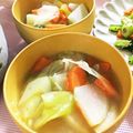 フジぽん's cooksnap of when they made なんちゃってオイルサーディン&スープ♬.