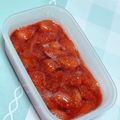 もぐもぐ人's cooksnap of when they made レンジで少量苺ジャム♥.