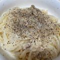 愛とココ's cooksnap of when they made ワンパンで！簡単☆ツナクリームパスタ☆.