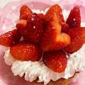 ゆっくん1129's cooksnap of when they made ⁂ミニサイズ♡いちごタルト⁂.