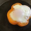 葉月優希's cooksnap of when they made 可愛いすぎる！【パプリカ】目玉焼き.