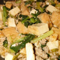 大森ヨーグルト's cooksnap of when they made 小松菜と厚揚げの麻婆炒め.