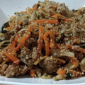 こぼく's cooksnap of when they made ひき肉と白滝、人参の炒め煮.