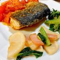 シルバニア's cooksnap of when they made 八百屋直伝♡かぶとベーコンを炒めたやつ♡.